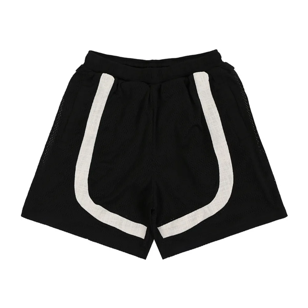 Street Patchwork Shorts