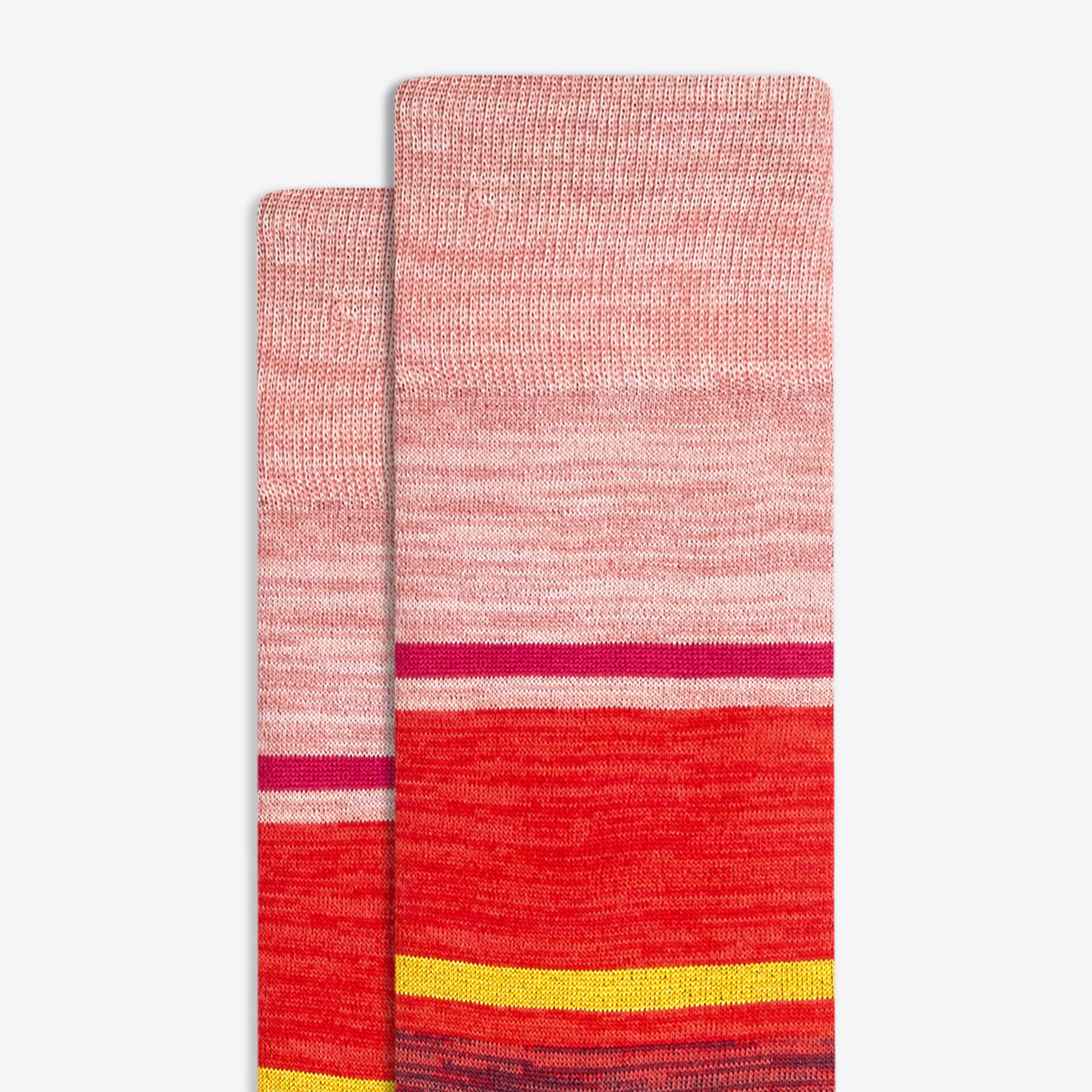 Striped Mid-Calf Socks