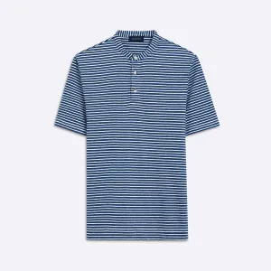 Striped Short Sleeve Henley