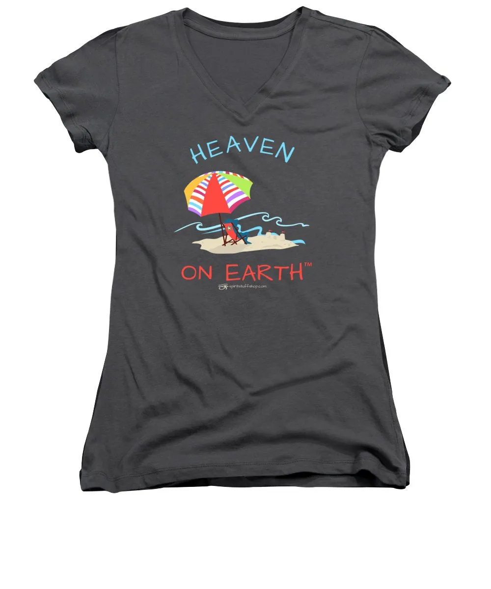 Summer Scene Heaven On Earth - Women's V-Neck