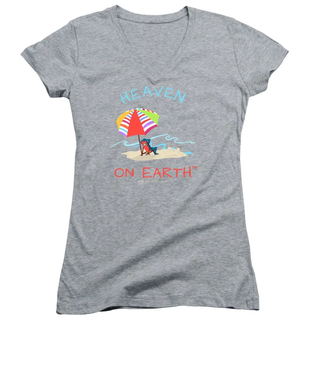 Summer Scene Heaven On Earth - Women's V-Neck