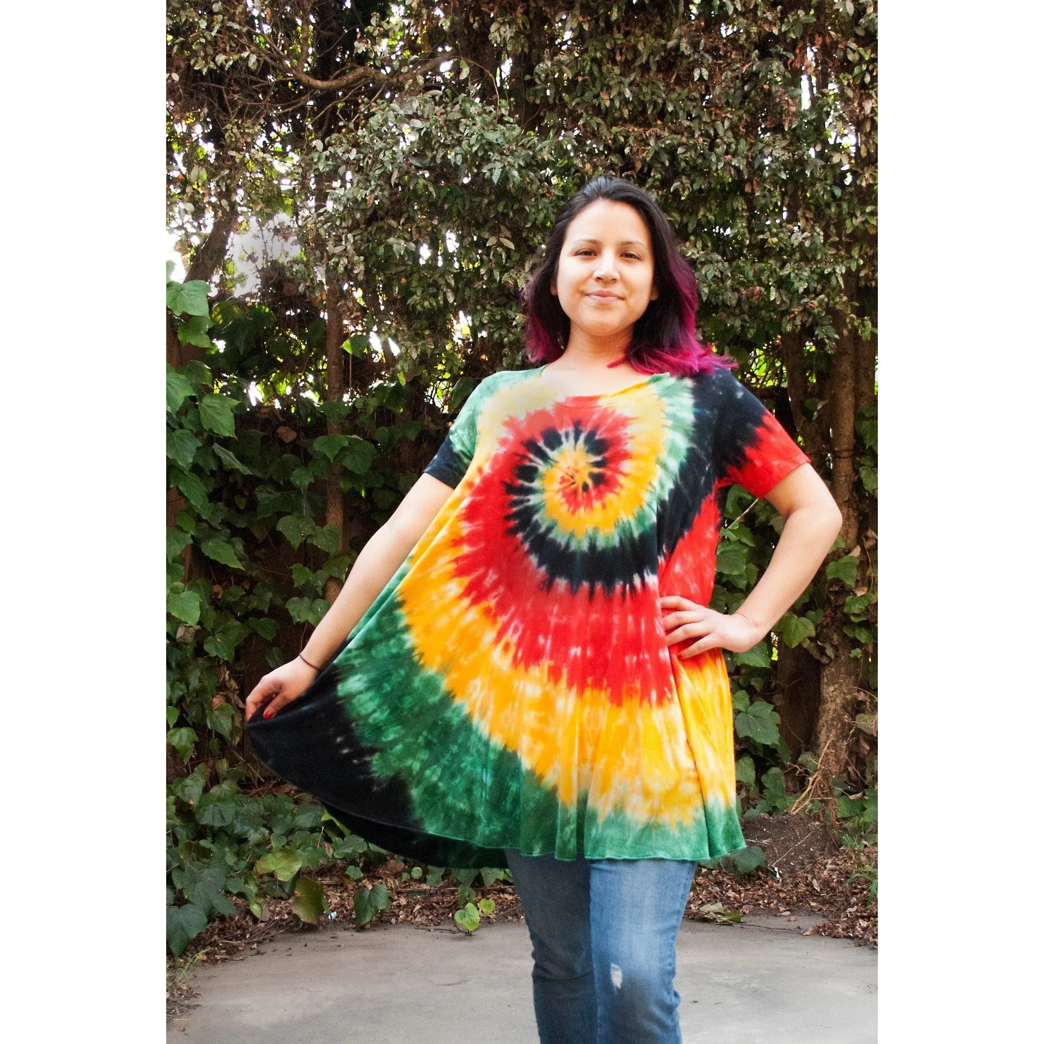 Tapered Circle Top with Sleeve