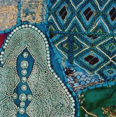 Tapestry Wall Hanging-Blue Castle