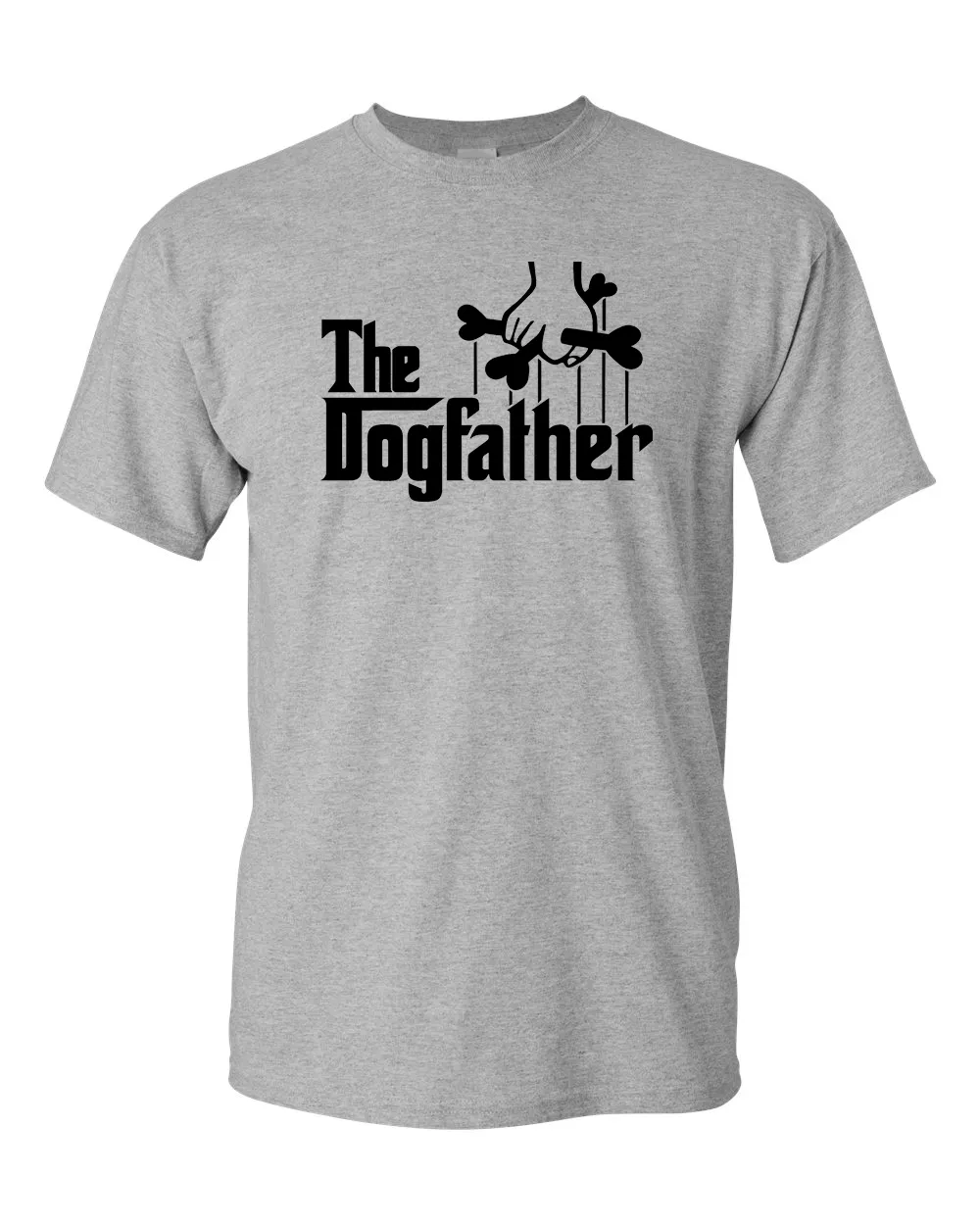 The Dogfather T-shirt Funny Cute Dog Father Tee Owner Pet Doggo Pup Fun Humor T-Shirt