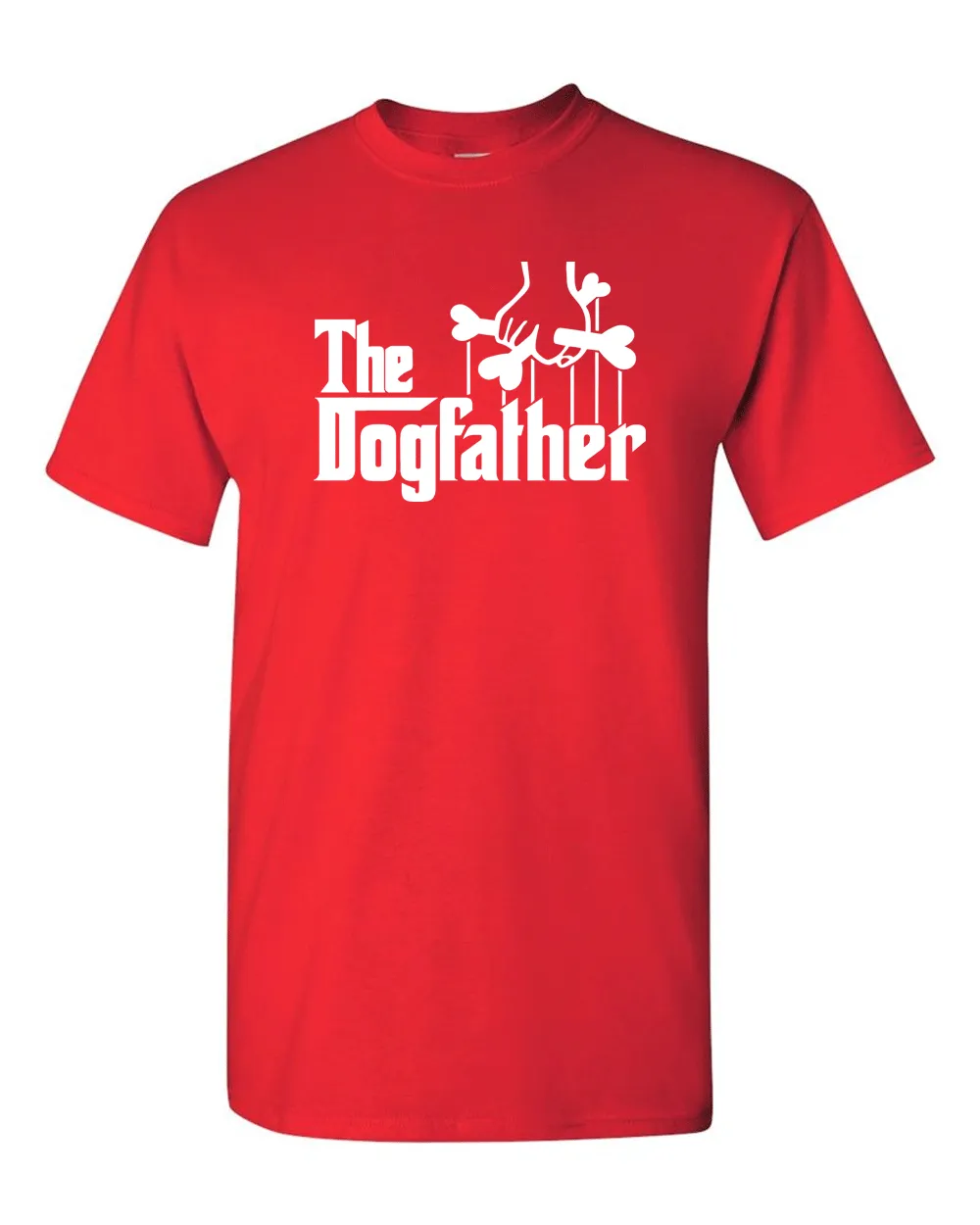 The Dogfather T-shirt Funny Cute Dog Father Tee Owner Pet Doggo Pup Fun Humor T-Shirt