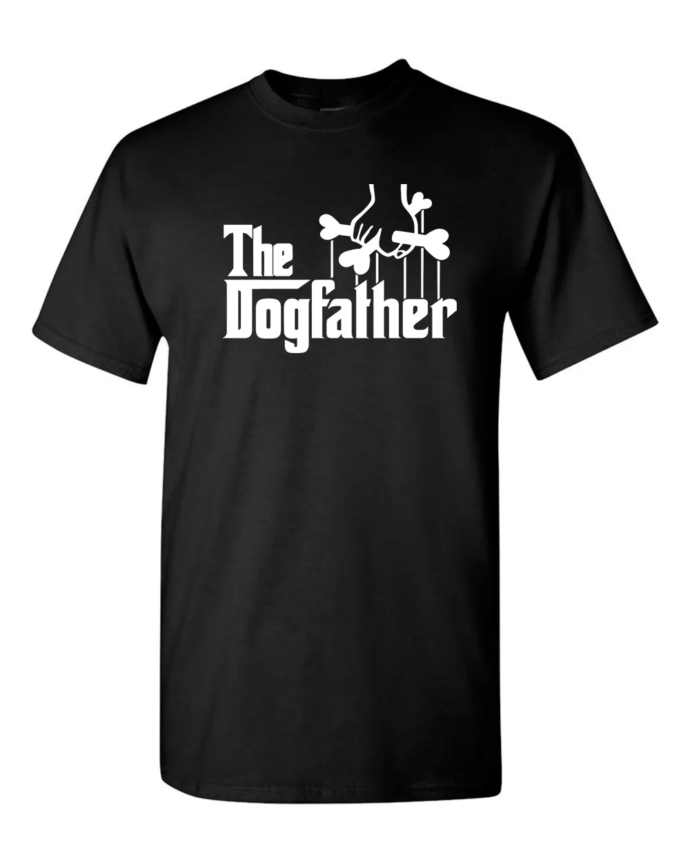 The Dogfather T-shirt Funny Cute Dog Father Tee Owner Pet Doggo Pup Fun Humor T-Shirt