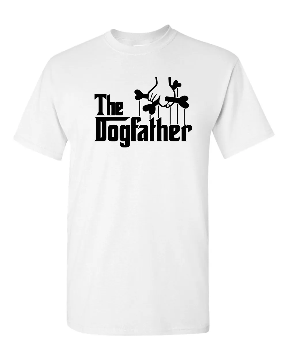 The Dogfather T-shirt Funny Cute Dog Father Tee Owner Pet Doggo Pup Fun Humor T-Shirt