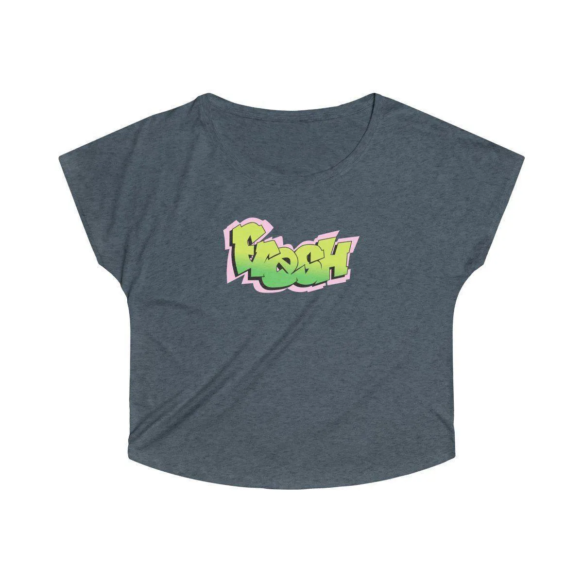 The Fresh Prince Women's Tri Blend Dolman - 90s Fashion
