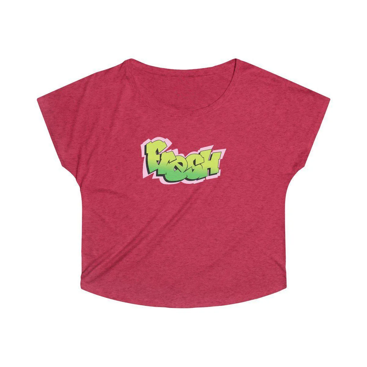 The Fresh Prince Women's Tri Blend Dolman - 90s Fashion