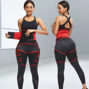 Three Functions in One Piece, Butt Lifter Waist And Thigh Trainer Workout Waist Trainer