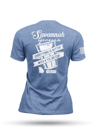 To Go Cup - Women's T-Shirt