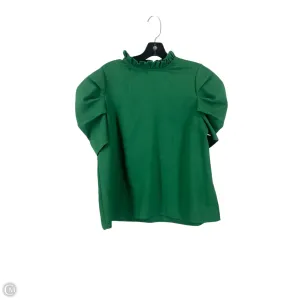 Top Short Sleeve By Shein In Green, Size: Xl