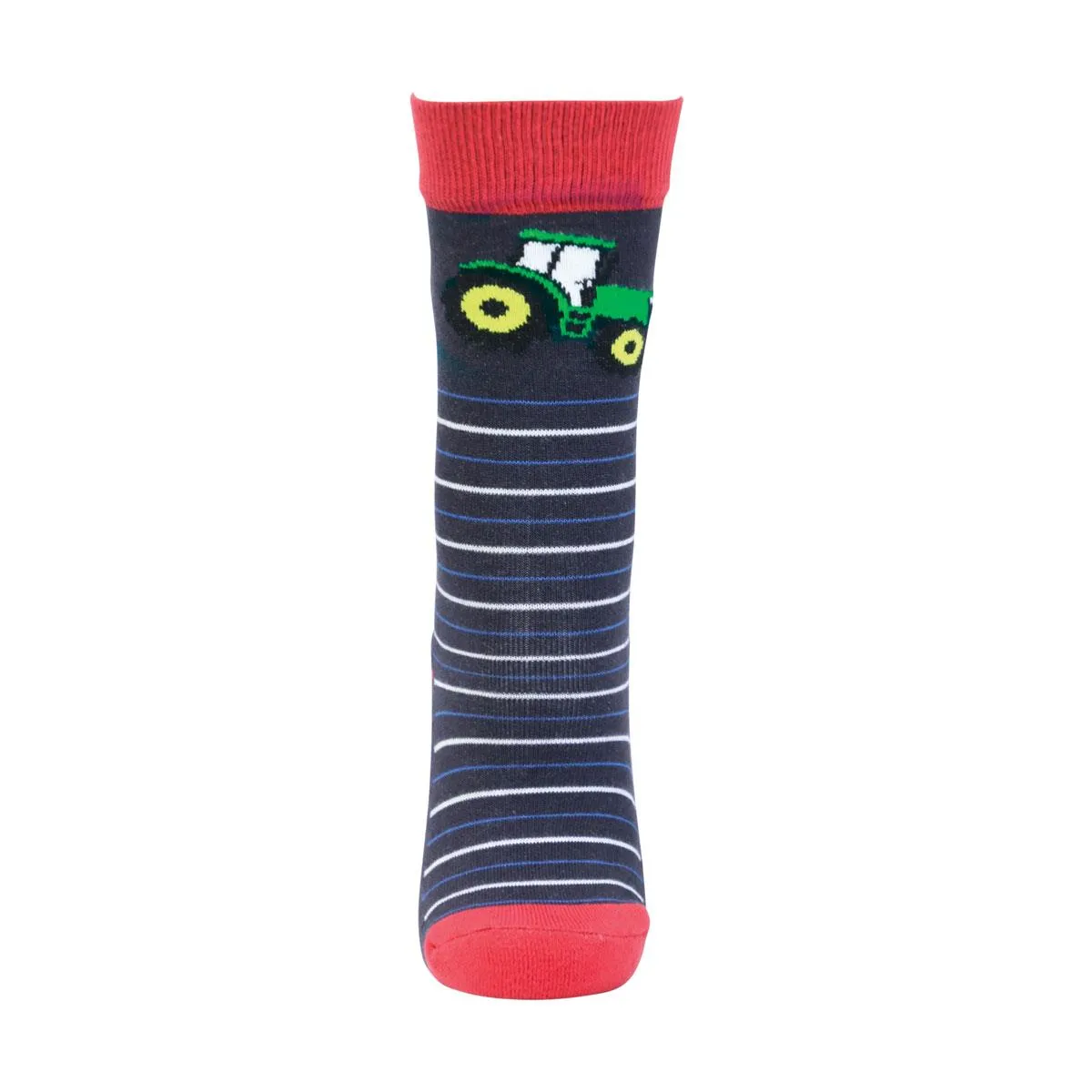 Tractor Collection Horse Riding Socks by Little Knight (Pack of 3)