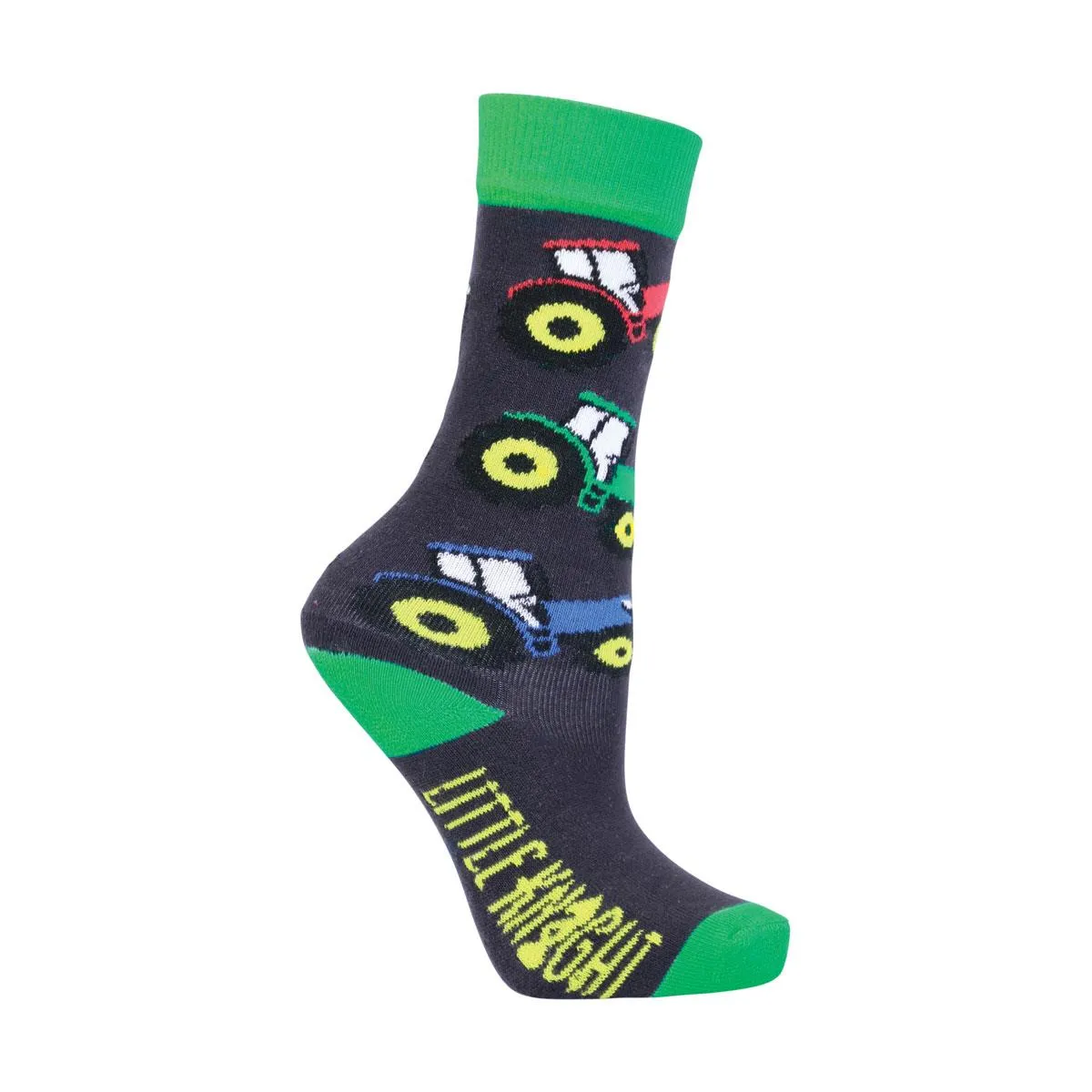 Tractor Collection Horse Riding Socks by Little Knight (Pack of 3)