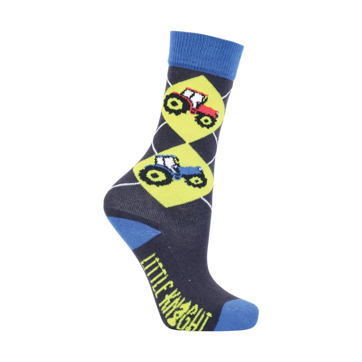 Tractor Collection Horse Riding Socks by Little Knight (Pack of 3)