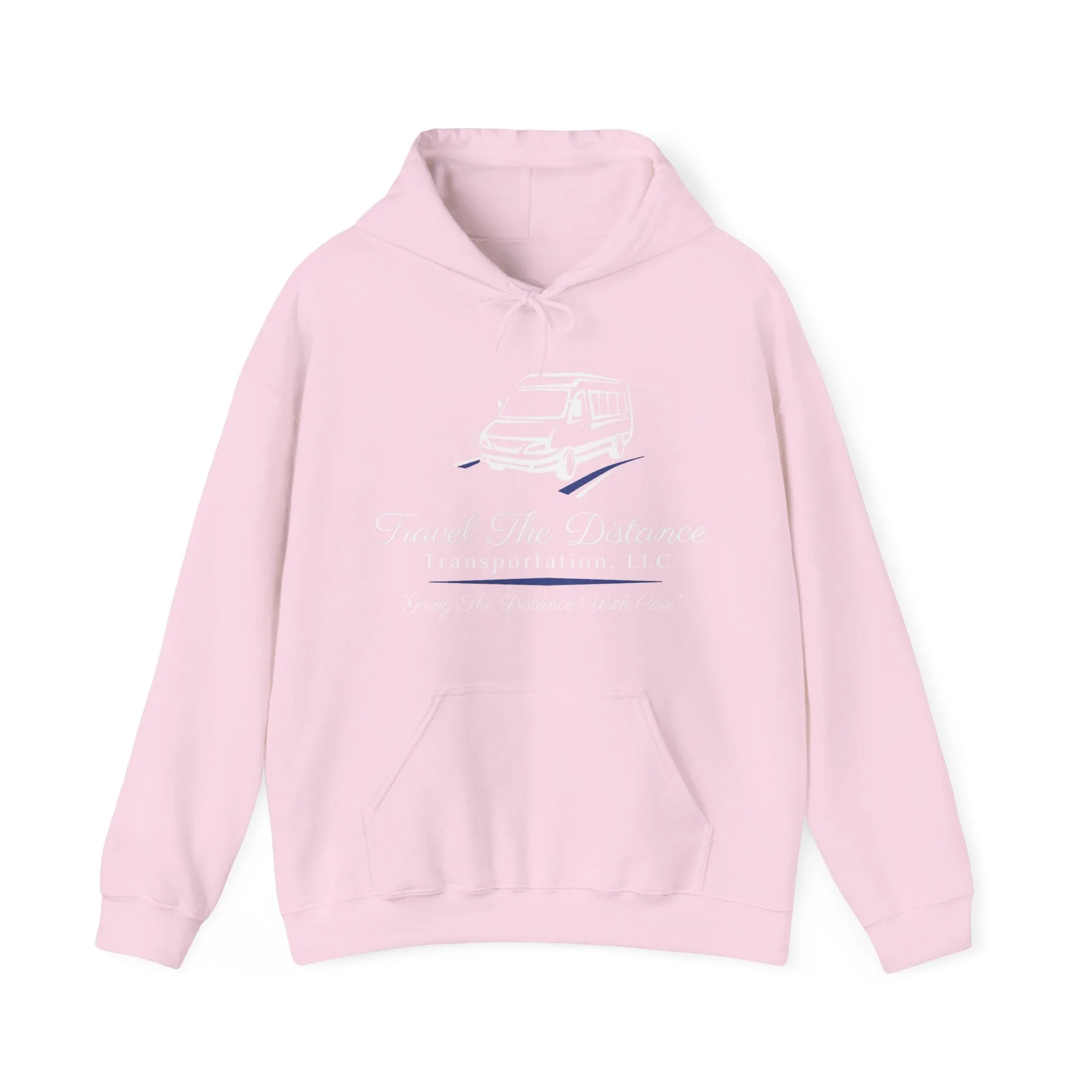 Travel the Distance: Unisex Heavy Blend™ Hooded Sweatshirt