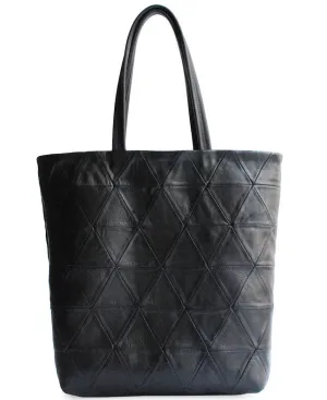 Triangle Patchwork Tote