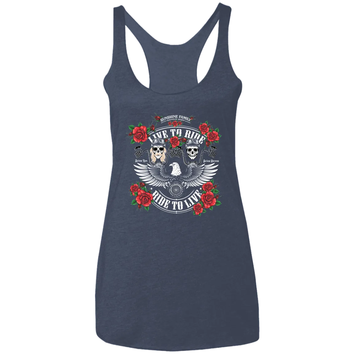 Tribute T - NL6733 Ladies' Triblend Racerback Tank