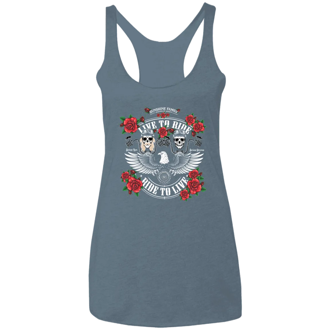 Tribute T - NL6733 Ladies' Triblend Racerback Tank
