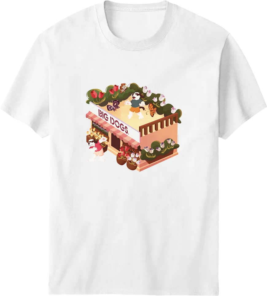 Tulips Flower Shop T-shirt