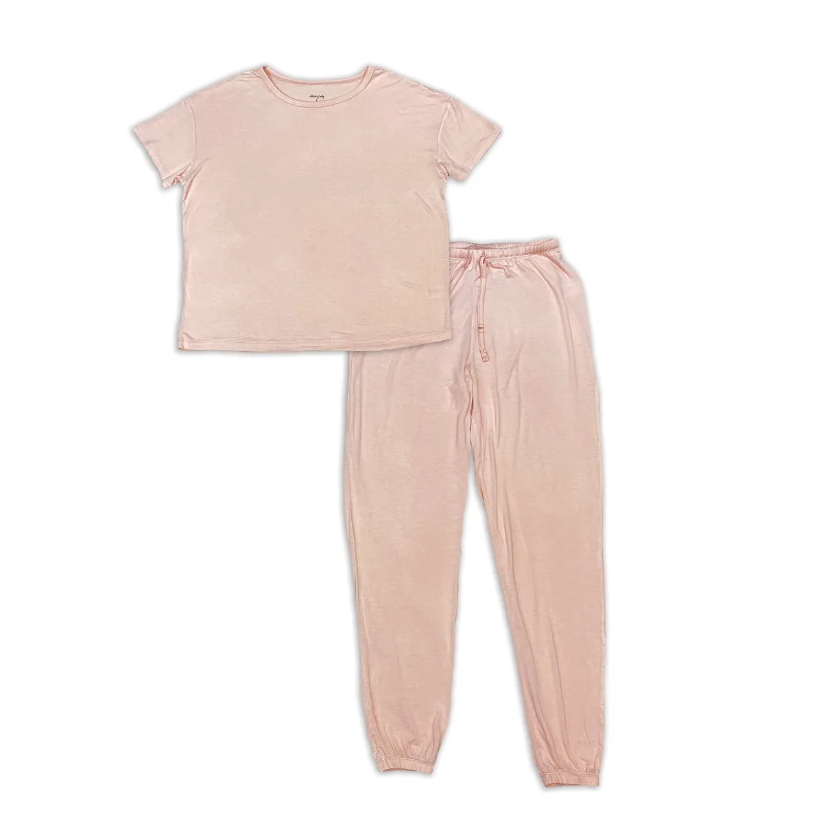 Women's Bamboo Short Sleeve Loungewear Set (Blossom)