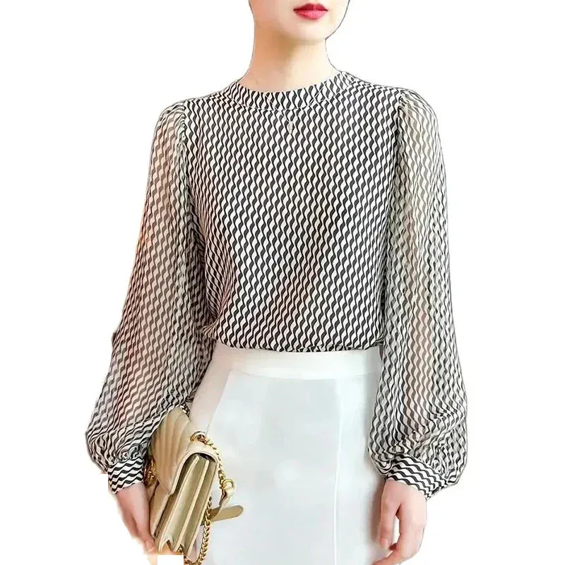 Women's chiffon Blouse for a Chic Look Fashion Luxury Women's Tops
