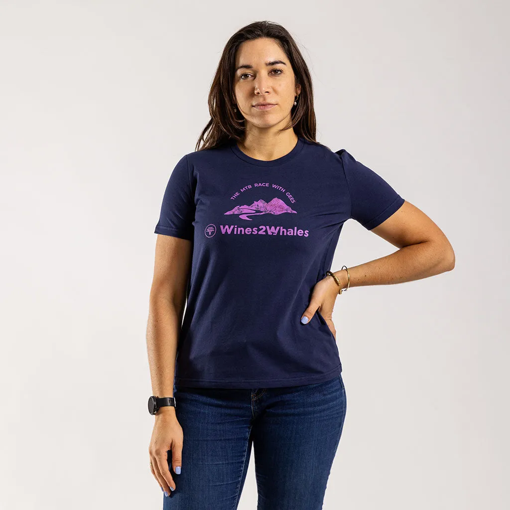 Women's FNB W2W Navy T Shirt (Navy)