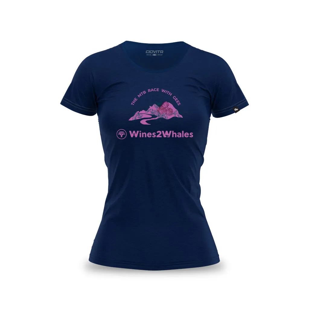 Women's FNB W2W Navy T Shirt (Navy)