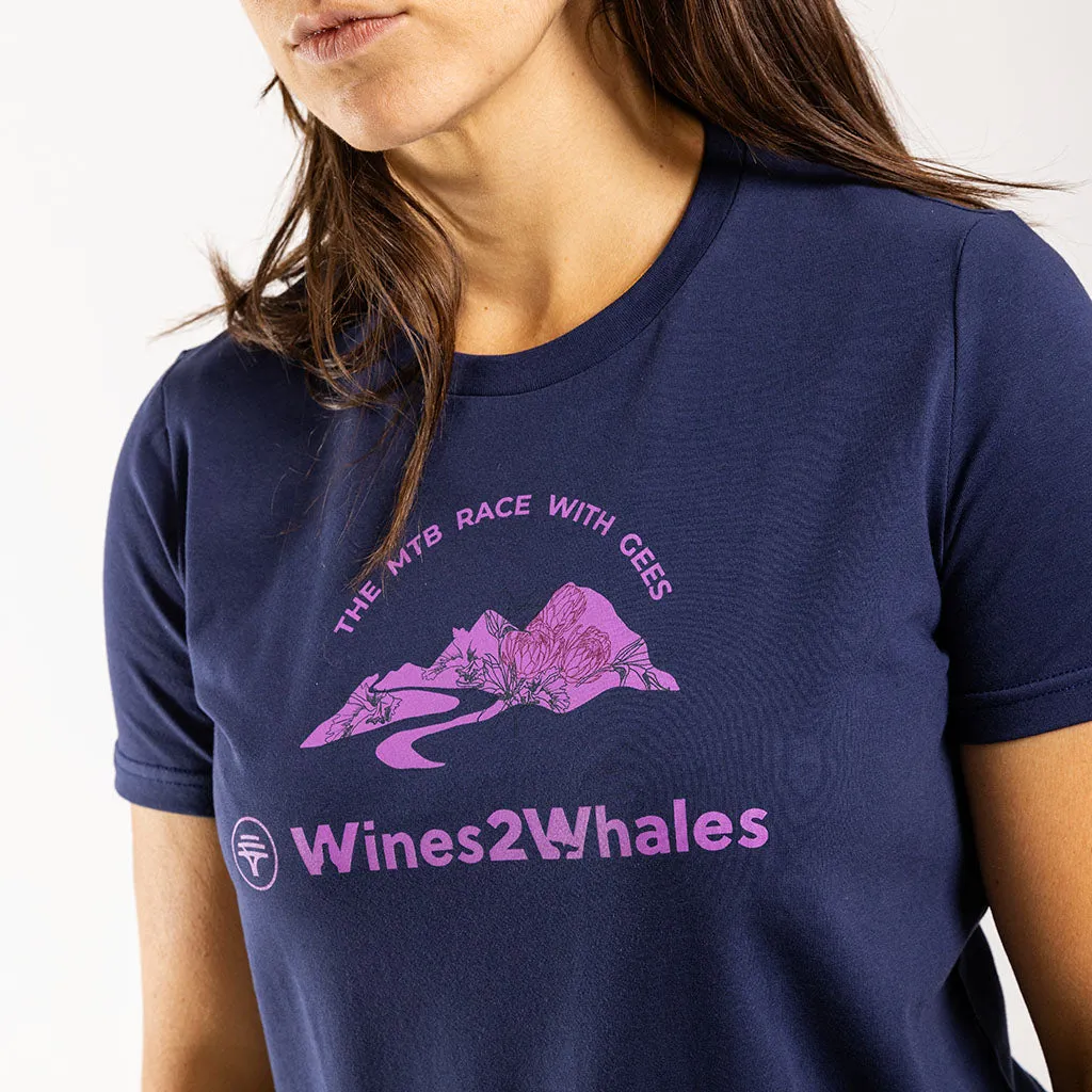 Women's FNB W2W Navy T Shirt (Navy)