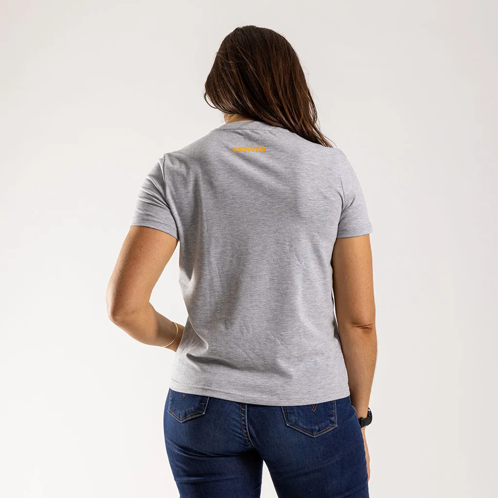 Women's FNB W2W T Shirt (Grey Melange)