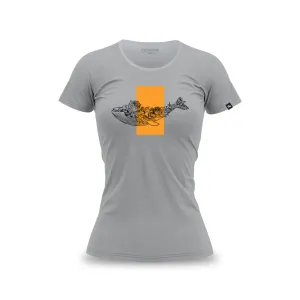 Women's FNB W2W T Shirt (Grey Melange)