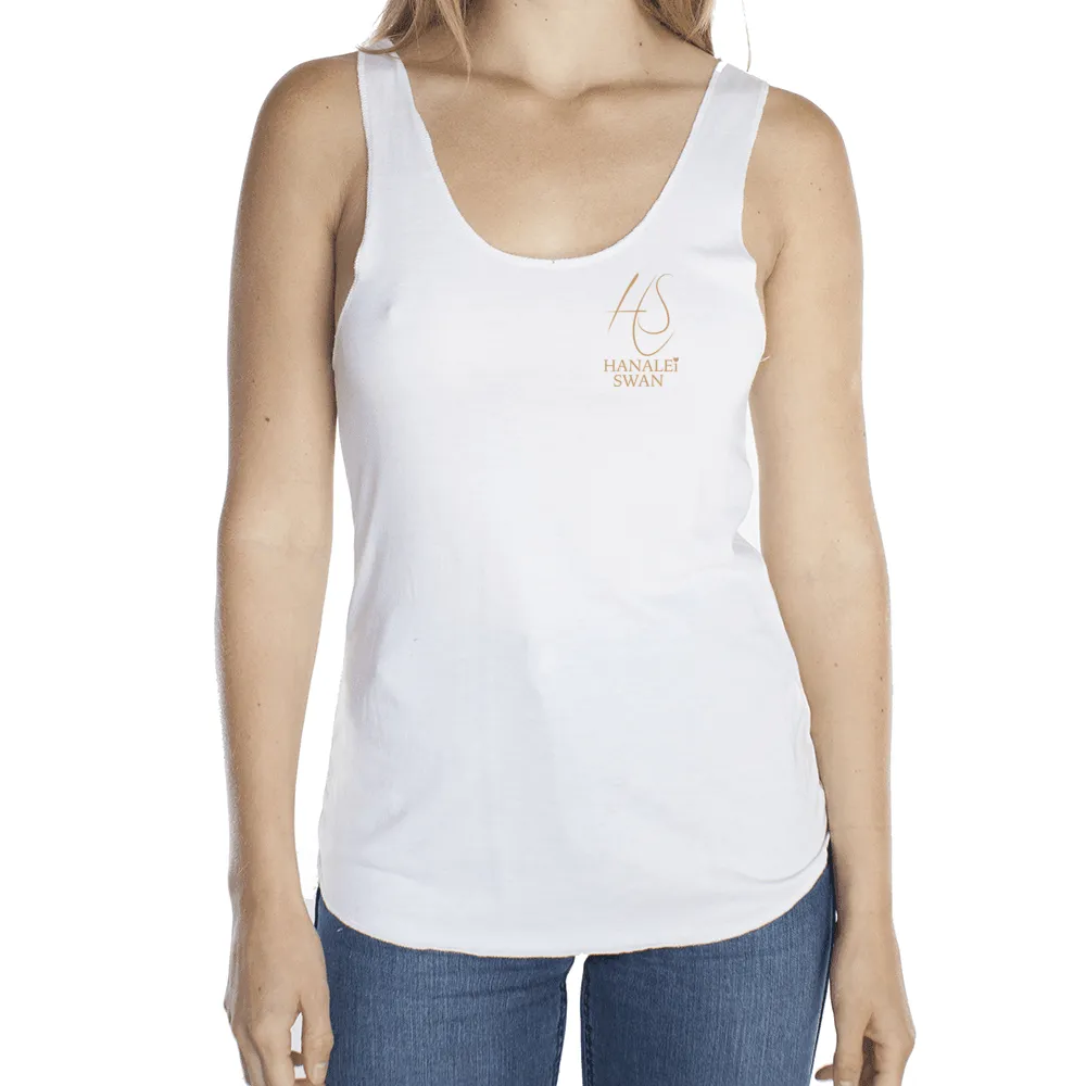 Women's HS Bamboo Cotton Tank (White)