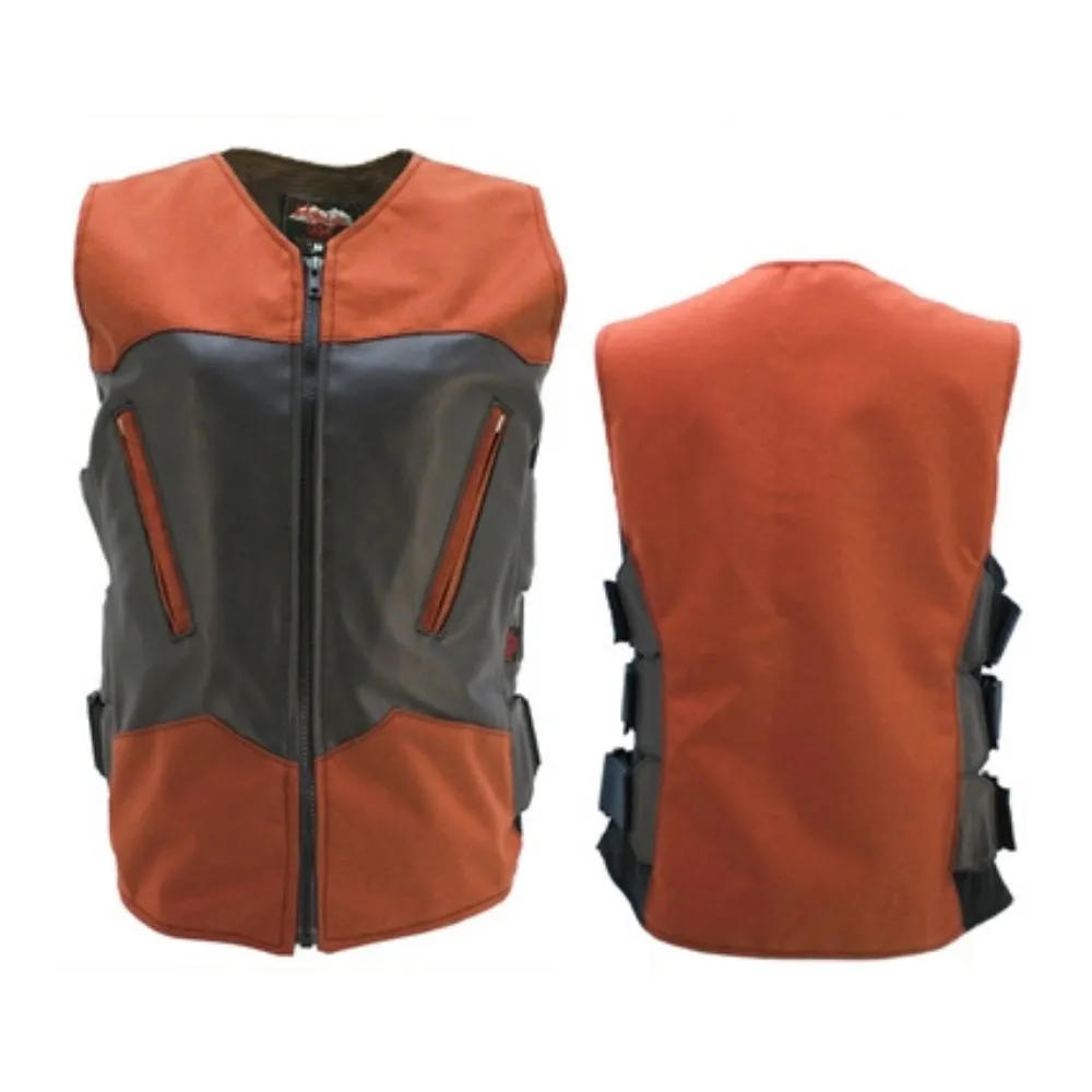 Women's Interceptor Combo Leather/Cordura Vest