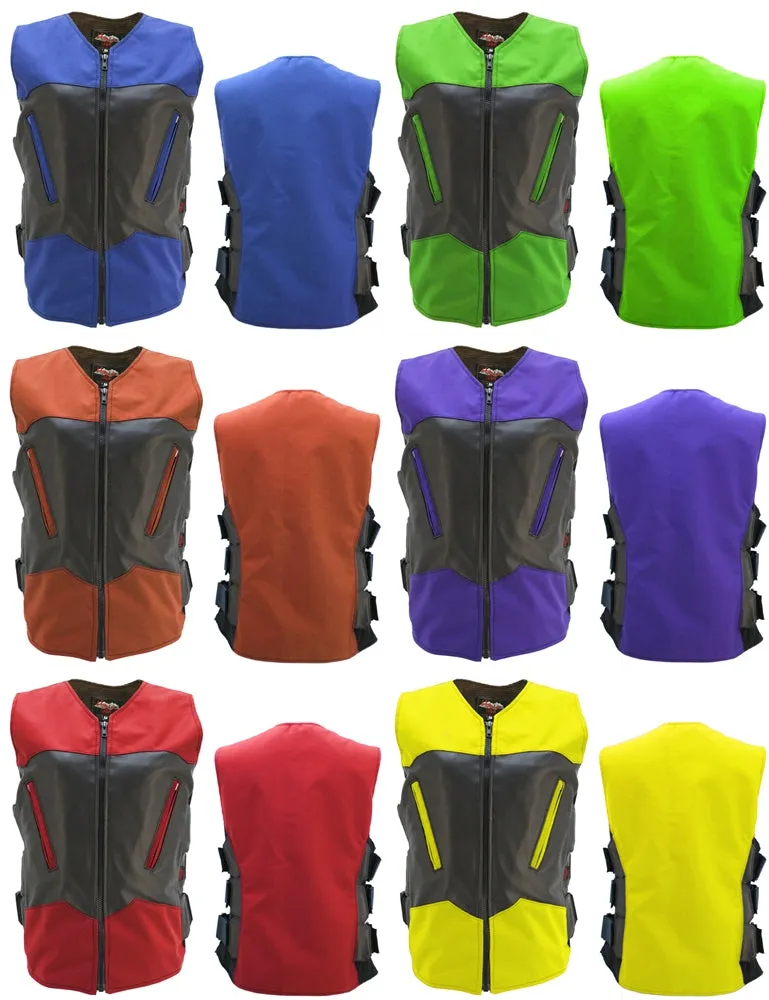 Women's Interceptor Combo Leather/Cordura Vest