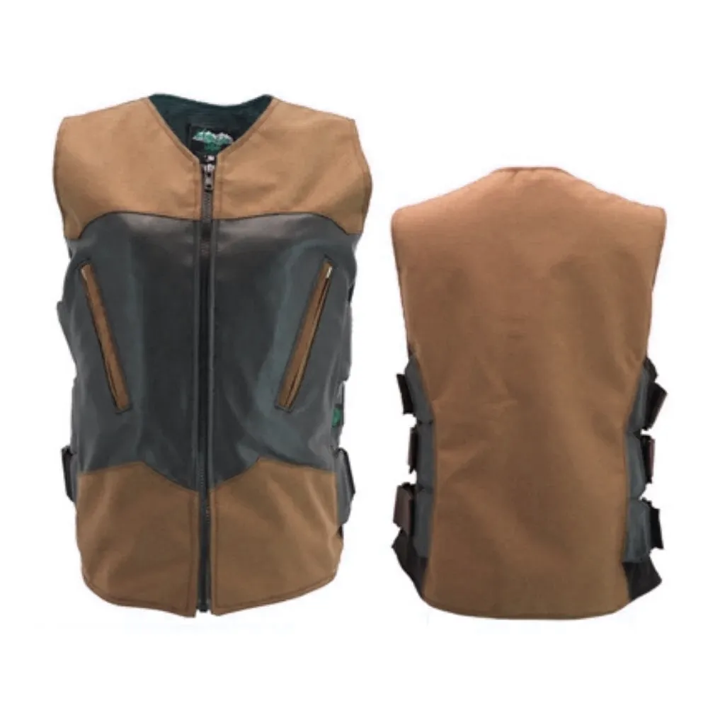 Women's Interceptor Combo Leather/Cordura Vest