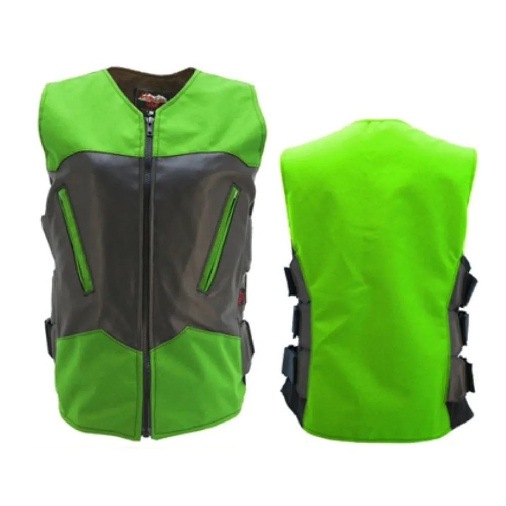 Women's Interceptor Combo Leather/Cordura Vest