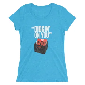 Women's "Diggin On You" Tri-blend T-Shirt (Multi-Colors)