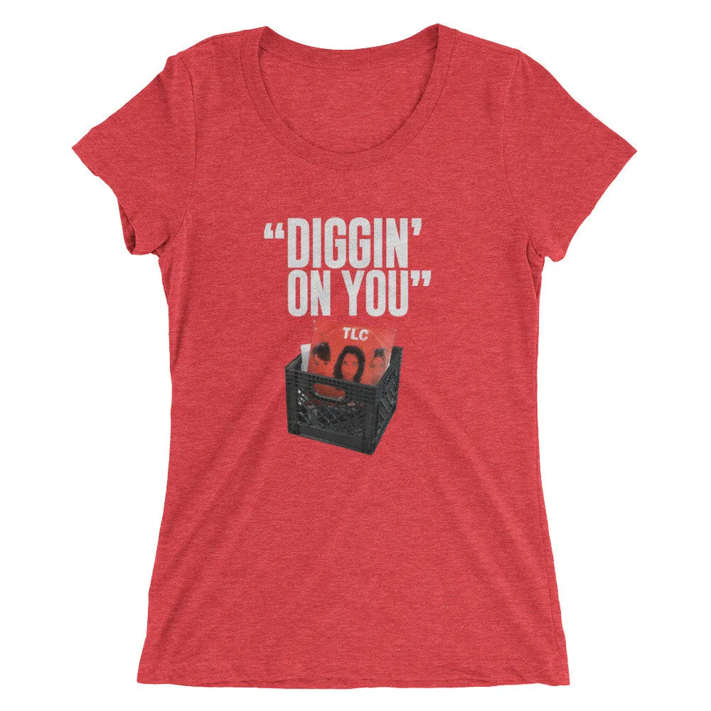 Women's "Diggin On You" Tri-blend T-Shirt (Multi-Colors)