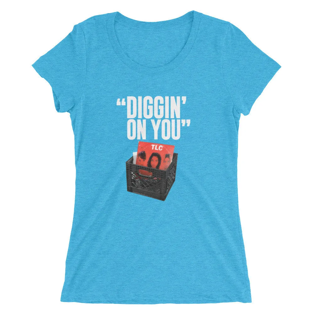 Women's "Diggin On You" Tri-blend T-Shirt (Multi-Colors)