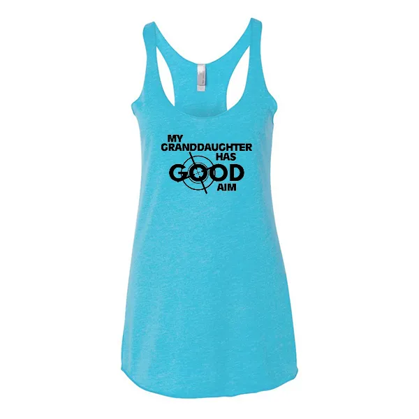 Women's Tank Tops Shooting Granddaughter