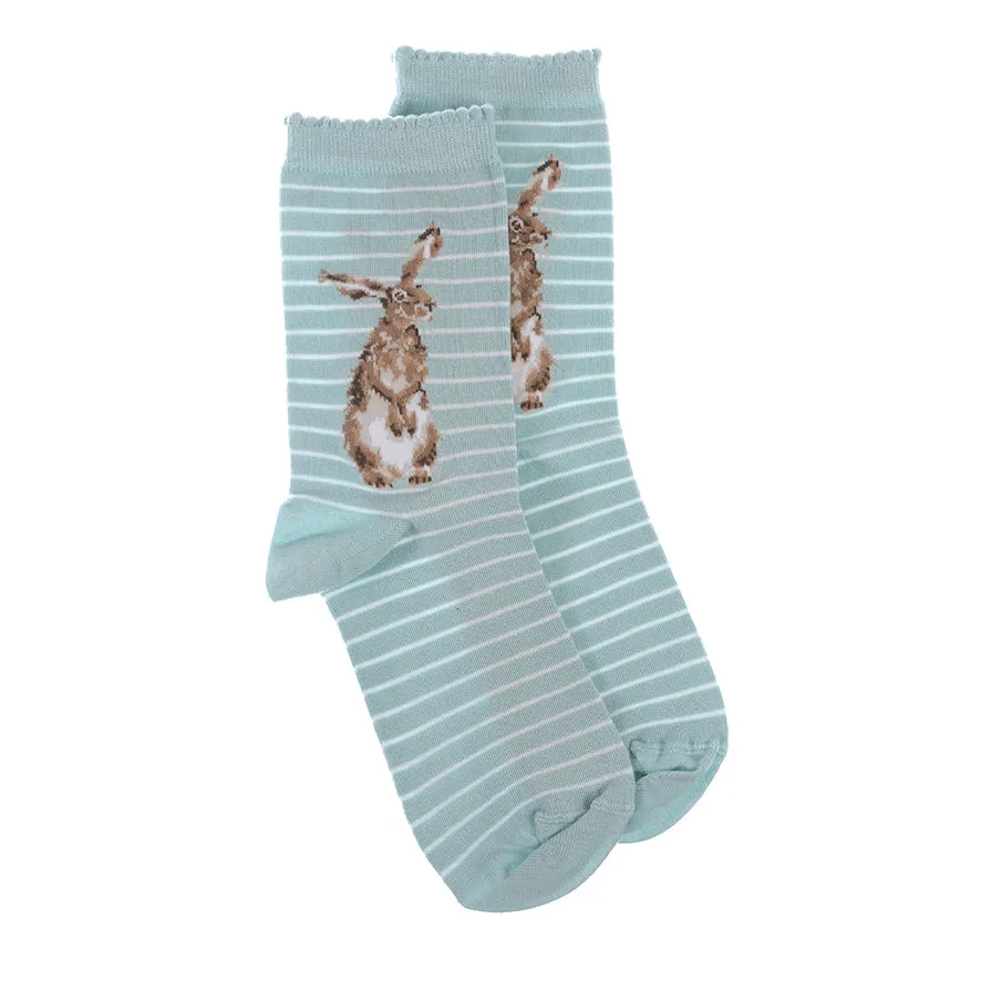 Wrendale 'Hare and the Bee' Socks