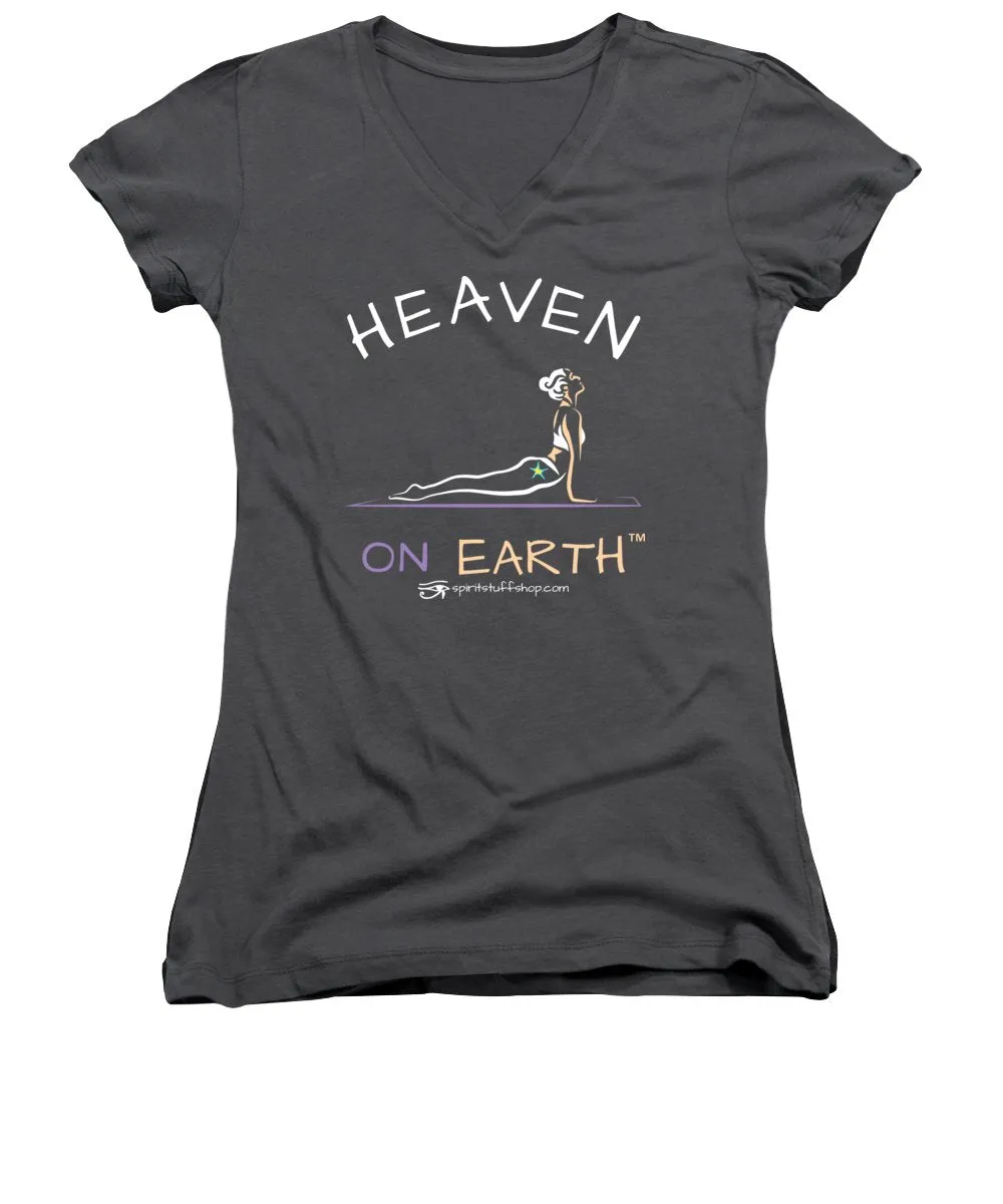 Yoga Heaven On Earth - Women's V-Neck