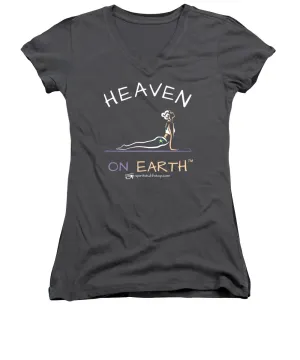 Yoga Heaven On Earth - Women's V-Neck