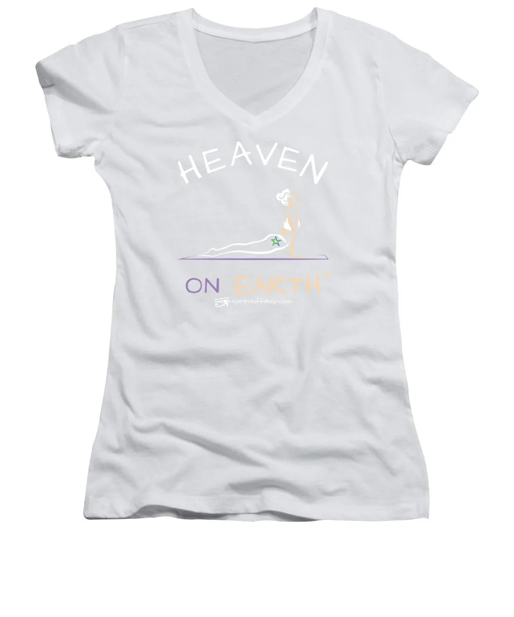 Yoga Heaven On Earth - Women's V-Neck