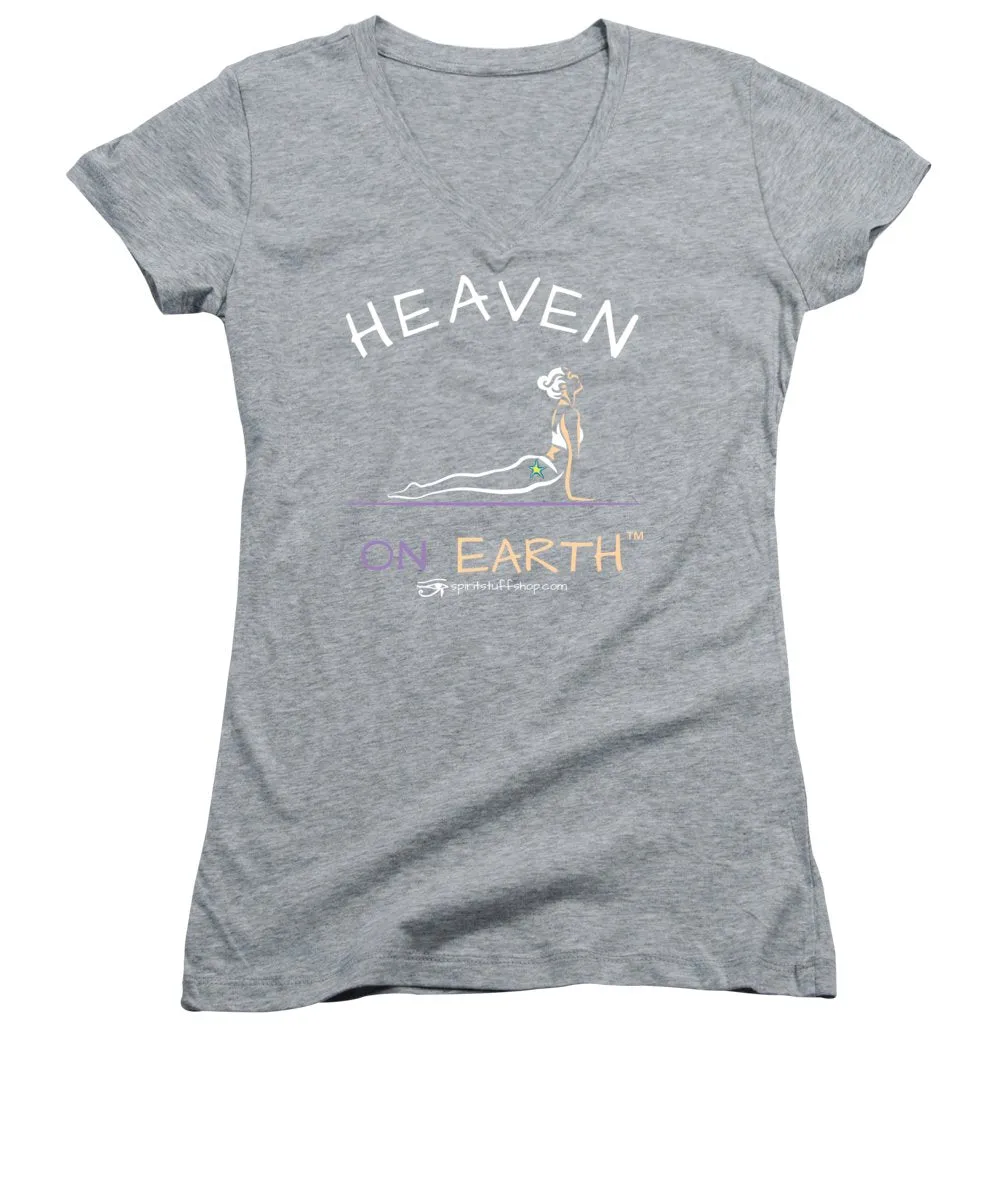 Yoga Heaven On Earth - Women's V-Neck