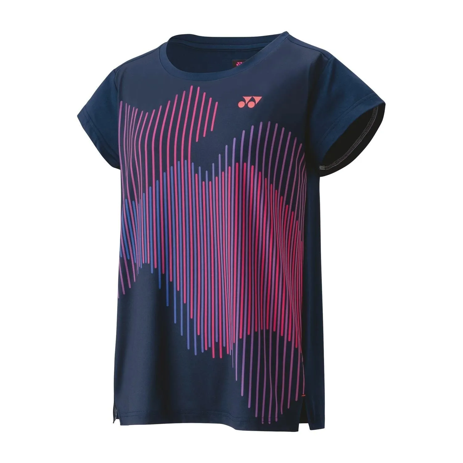 Yonex 20764 Crew Neck Womens Badminton T-Shirt - Indigo Marine