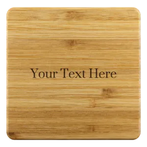 Your Text Here- Personalized Coasters