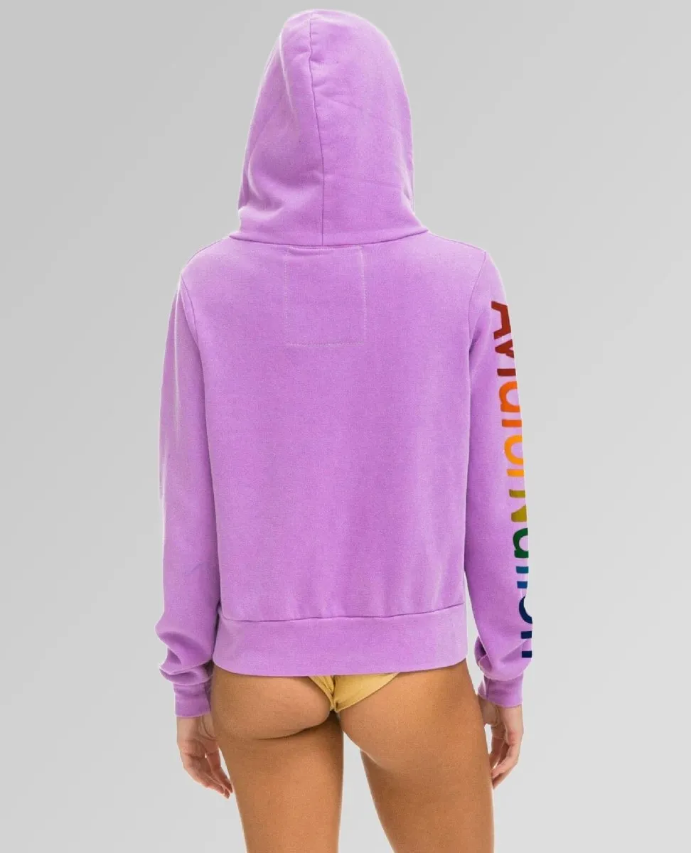 Zip Hoodie Venice Neon Purple